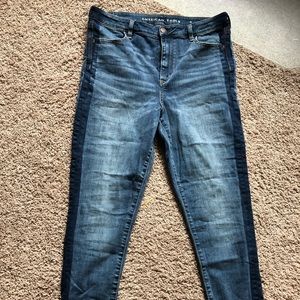 American Eagle Super Hi-Rise Jeggings size 16